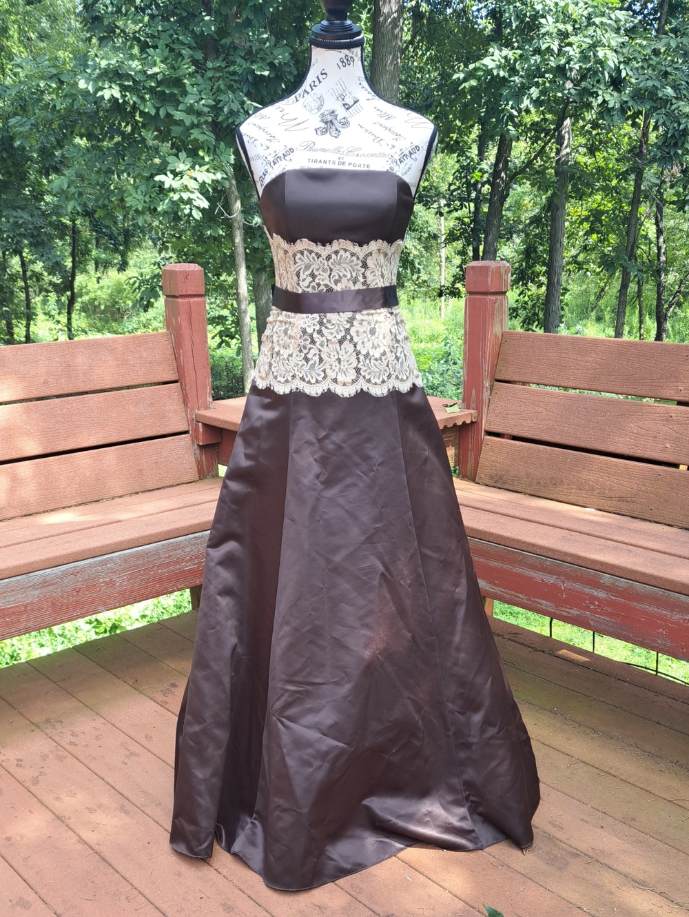 Jessica McClintock Brown Formal Wear Dress